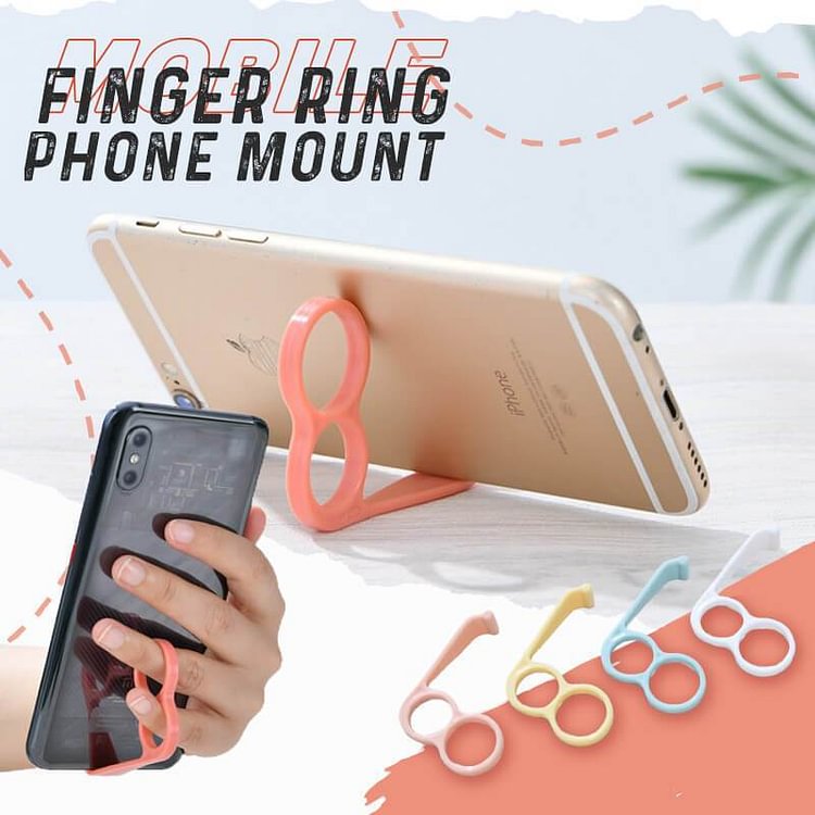 Finger Ring Mobile Phone Mount 4PCS