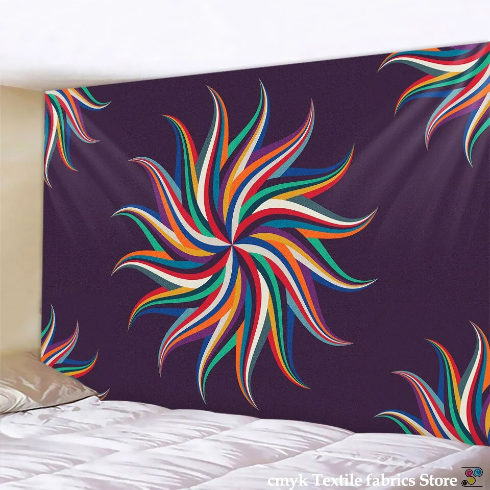 Mandala Tapestry Hippie India Boho Wall Decorative Wall Hanging Bohemian Yoga Mat Throw Blanket Rug Bedspread Table Cloth Gift