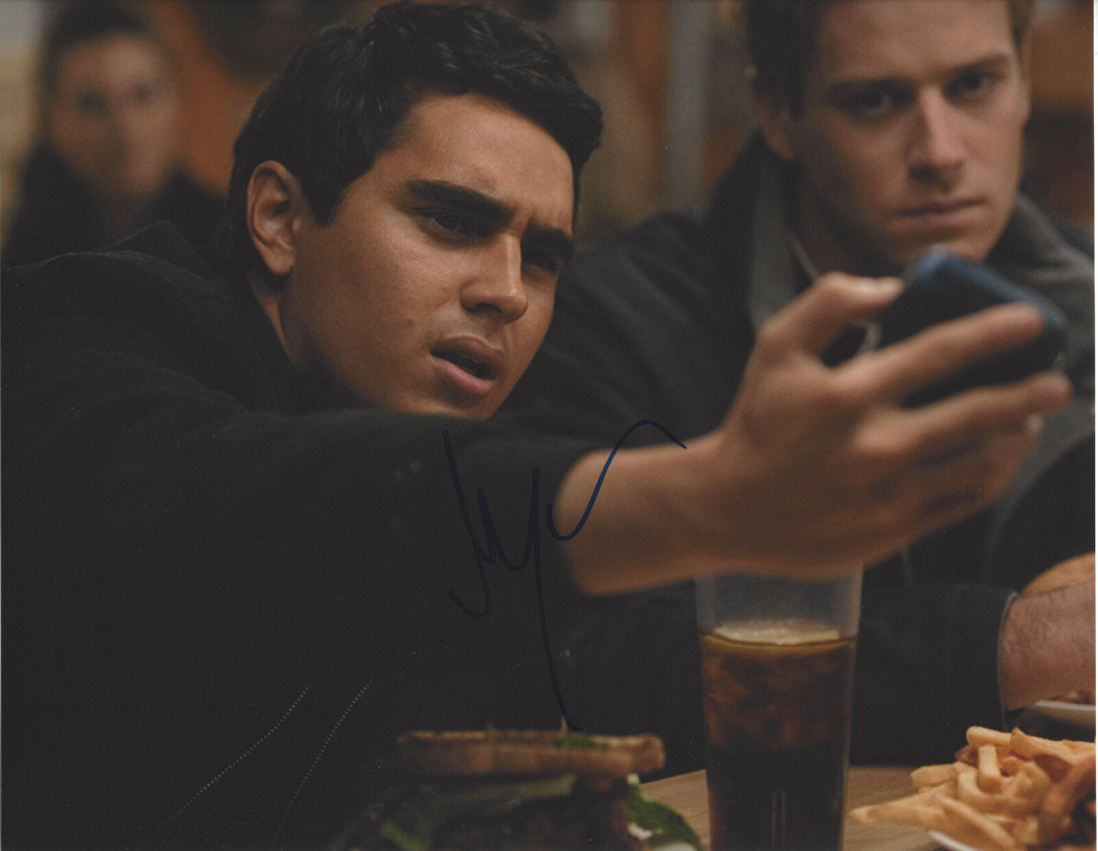 MAX MINGHELLA SIGNED AUTHENTIC 'THE SOCIAL NETWORK' 8X10 Photo Poster painting B w/COA ACTOR