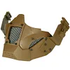 Airsoft Mask 700FPS Impact Resistance Safety Mask Detachable for Training(Black)