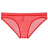 Men's low-rise transparent ultra-thin briefs