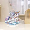 DIY Cloud Unicorn Diamond Painting Single-sided Desktop Ornaments