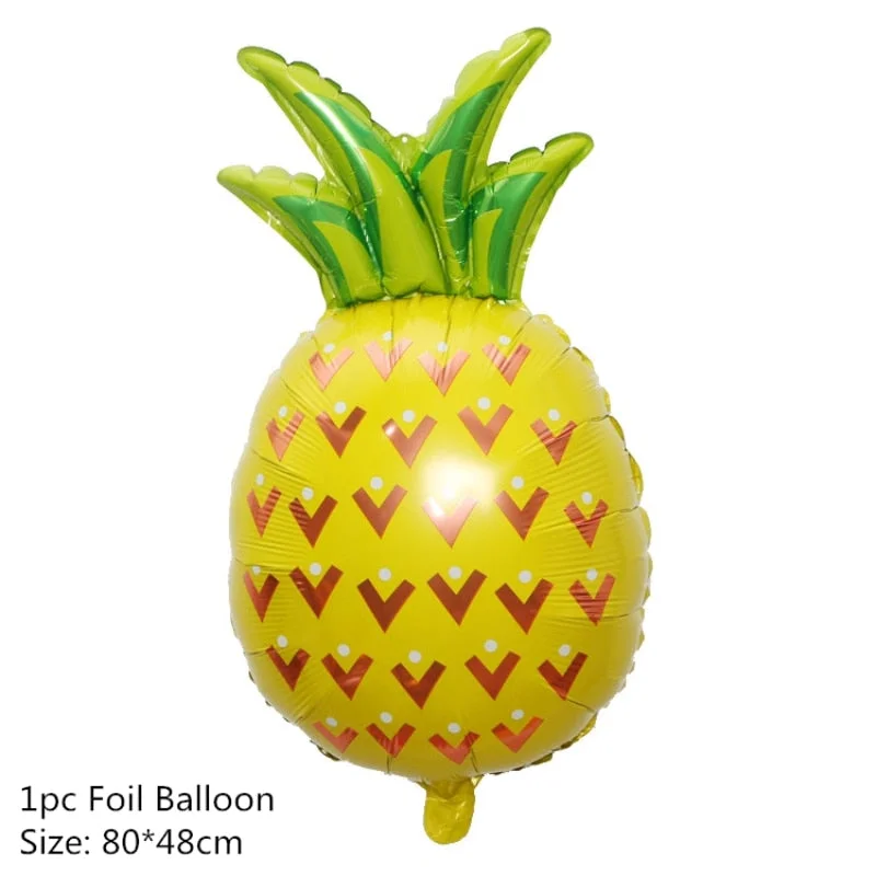 Hawaii Party Luau Flamingo Party Decorations Pineapple Summer Tropical Party Supplies Hawaiian Birthday Party Decor Wedding