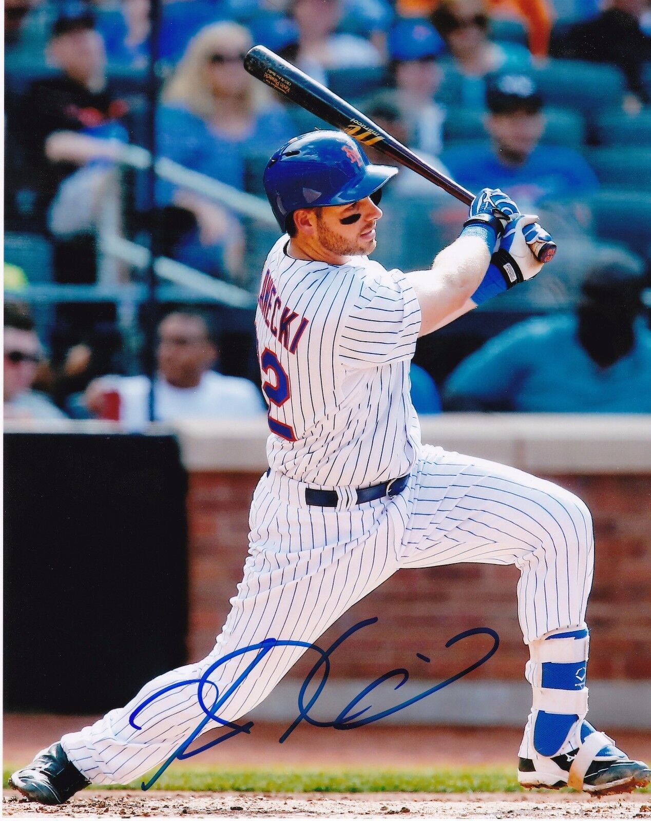 KEVIN PLAWECKI NEW YORK METS ACTION SIGNED 8x10