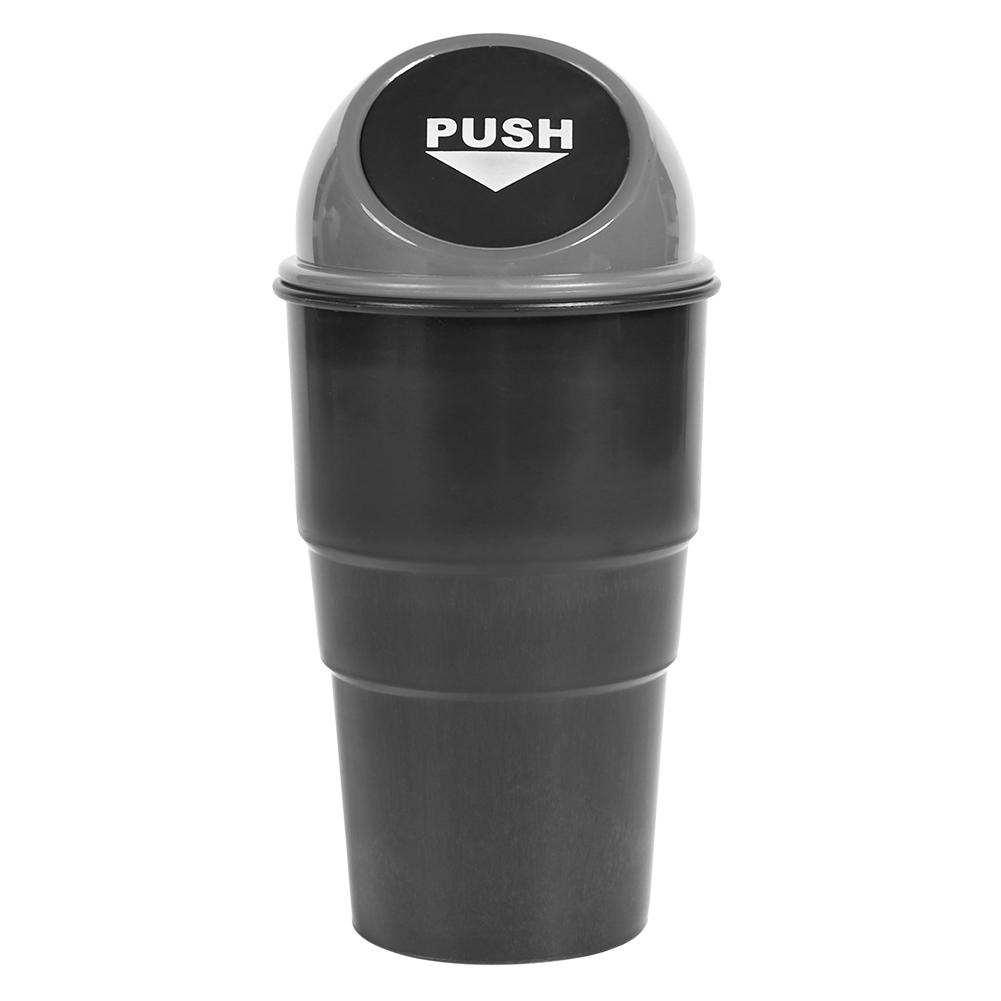 

Car Mini Garbage Can Auto Trash Can Vehicle Dust Holder Bin Box, Grey, 501 Original