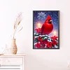 Diamond Painting-5D Full Round Drill Christmas Cardinals(60*40 cm)