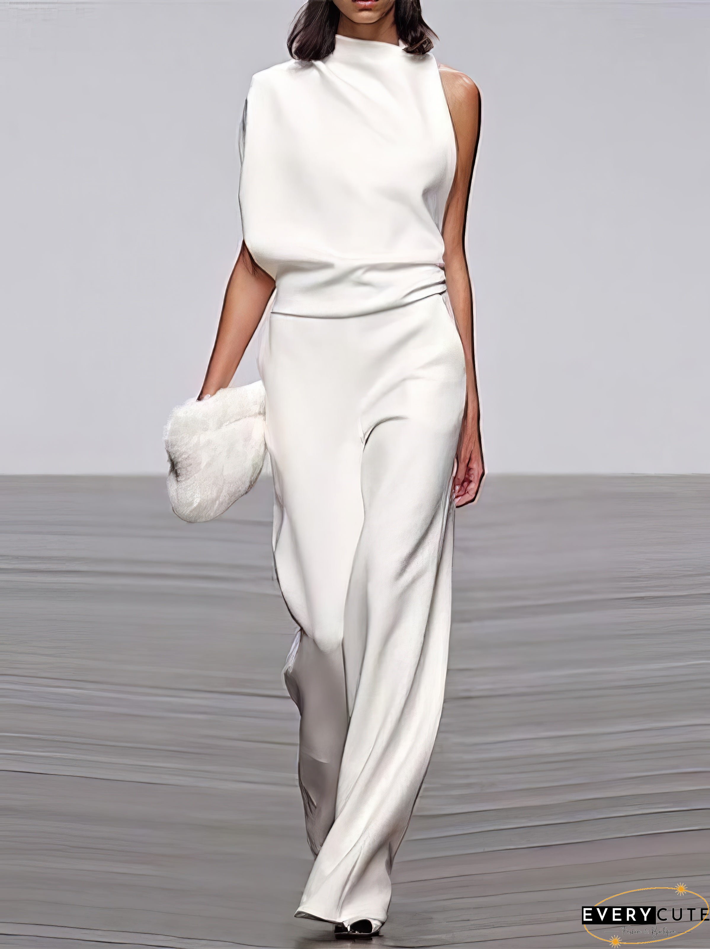 Hollow pile leader jumpsuit