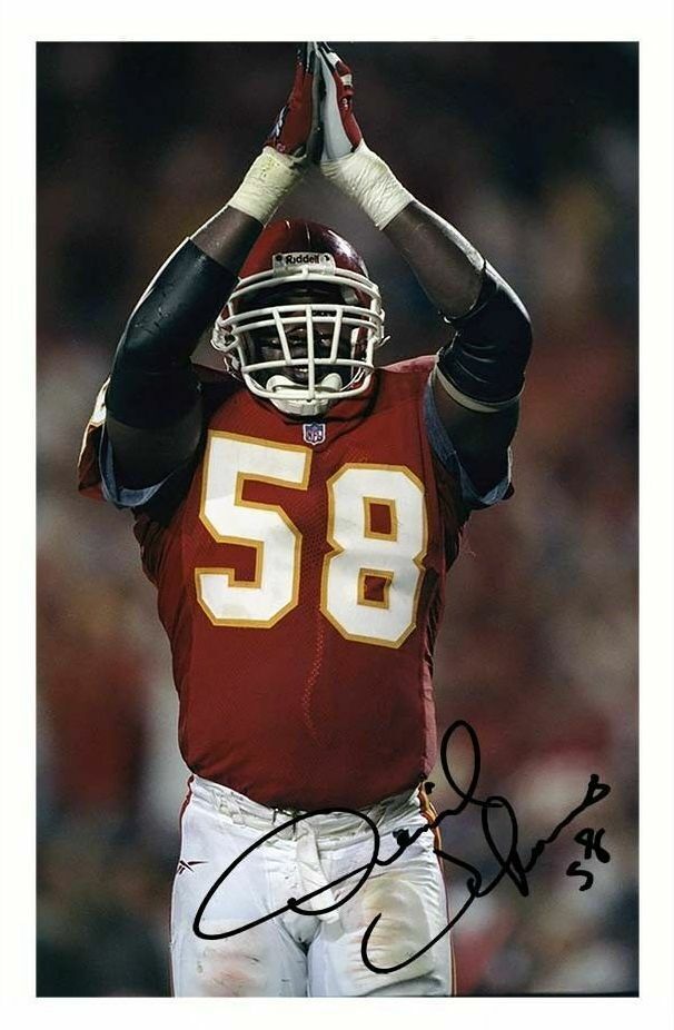 DERRICK THOMAS - KANSAS CITY CHIEFS AUTOGRAPH SIGNED Photo Poster painting POSTER PRINT