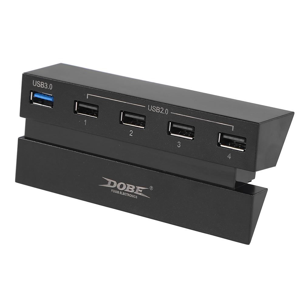 

2 to 5 Port Expansion HUB Adapter Converter Splitter w/Indicator for PS4, 501 Original