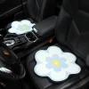 Light Blue Floral Bowknot Car Cushion Ice Honeycomb Seat Cover Cushion
