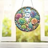 Acrylique maison succulentes - 5d bricolage artisanat pendentif