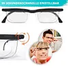 -6D To +3D Auto Adjusting Reading Glasses Focal Length Correction Myopia Glasses