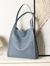 Genuine leather women's bag 2026 new large capacity tote bag