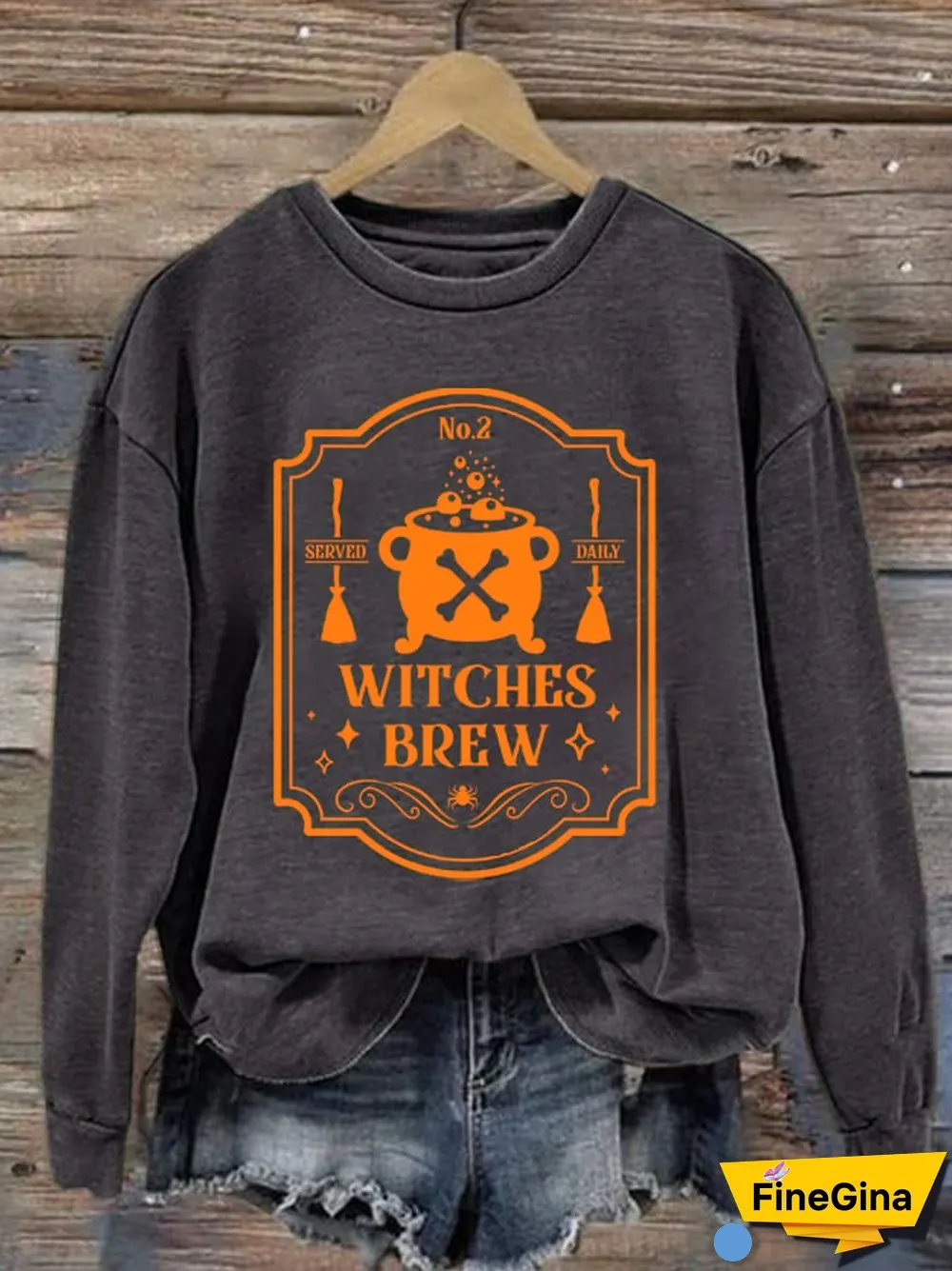 Women's Love Halloween Long Sleeve Sweatshirt