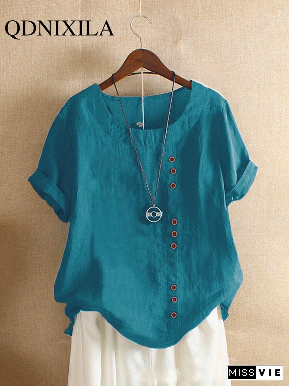 New Summer Oversize T-Shirt Large Casual Loose Cotton Linen Short Sleeve Pullover Tops Shirts For Women Woman Tshirts Clothes