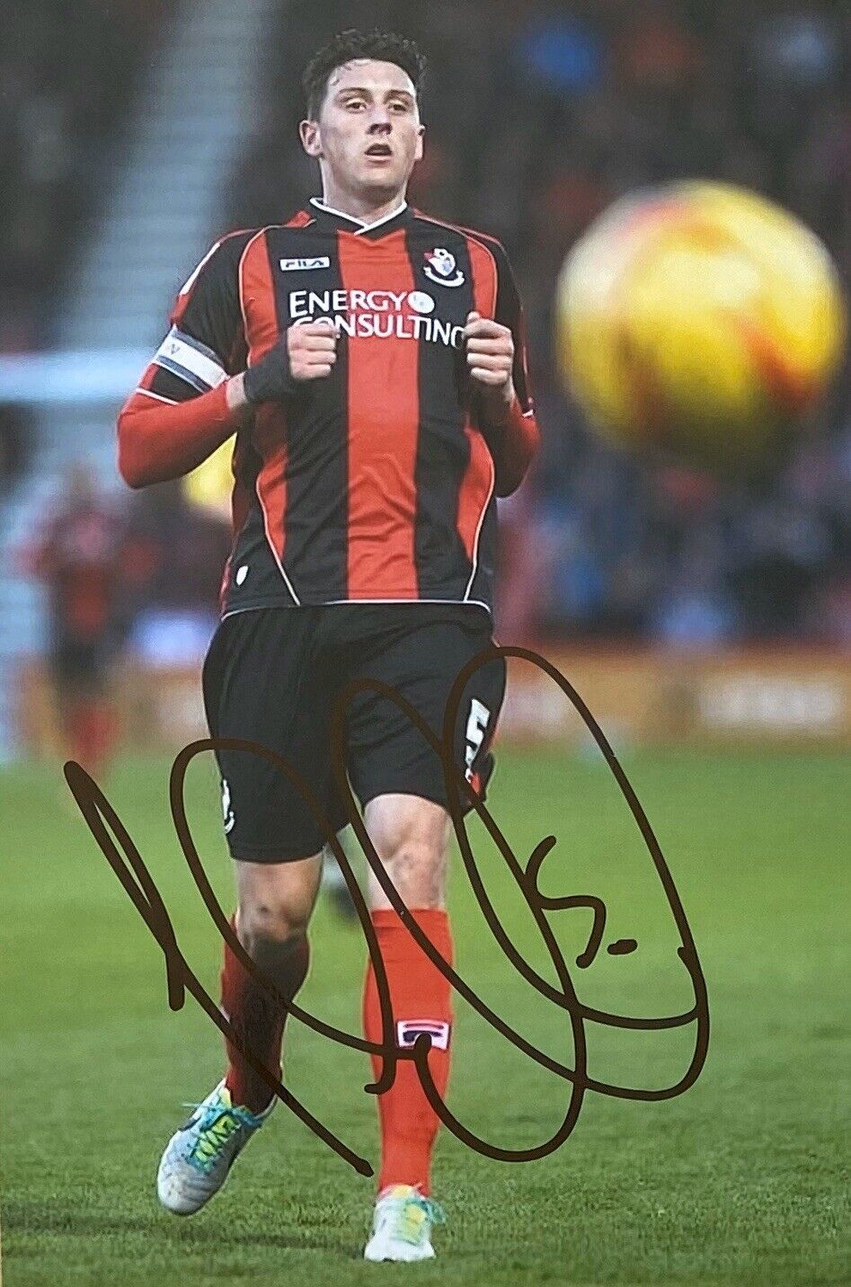 Tommy Elphick Genuine Hand Signed 6X4 Photo Poster painting - AFC Bournemouth