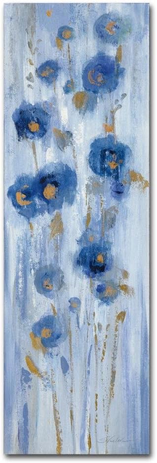 Seaside Flowers II by Silvia Vassileva, 8x24-Inch Canvas Wall Art