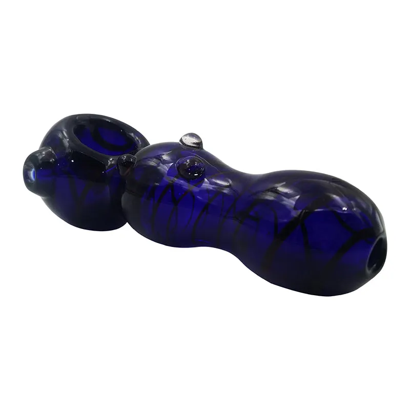 Wholesale Blue Glass Pipes Smoking Pipes