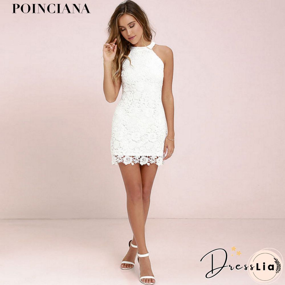 Lace Dress Girls Club Wear Yellow Halter Coral Cocktail Party Vestidos Festa Sexy Sheath