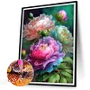 Blume - quadratischer Bohrer Diamond Painting - 40*50cm