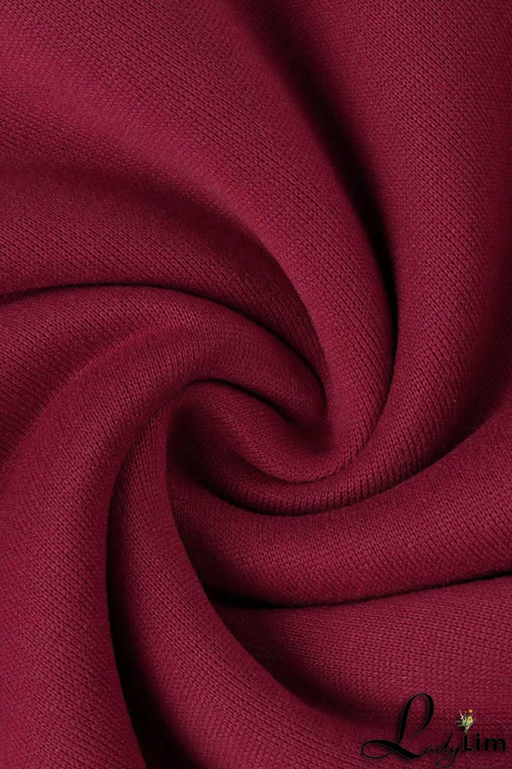 Red Fashion Casual Solid Patchwork Hooded Collar Long Sleeve Dresses