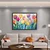 (Big Size)Tulip - 11CT Stamped Cross Stitch 60*40cm/23.62*15.75in