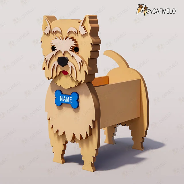 Cairn Terrier Planter
