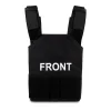 Ultralight Body Armor Concealed Tactical Plate Carrier Vest Black