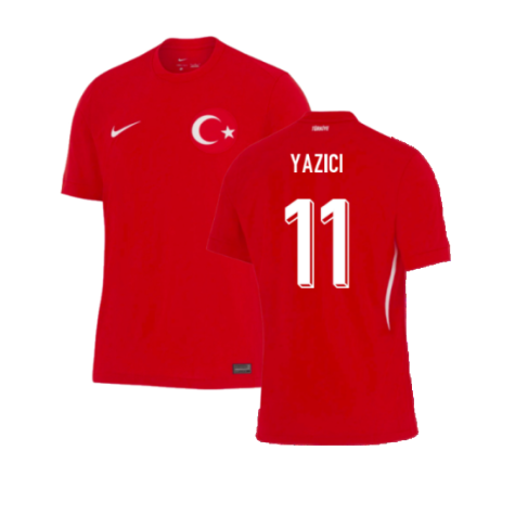 Türkei Yusuf Yazici 11 Away Trikot EM 2024