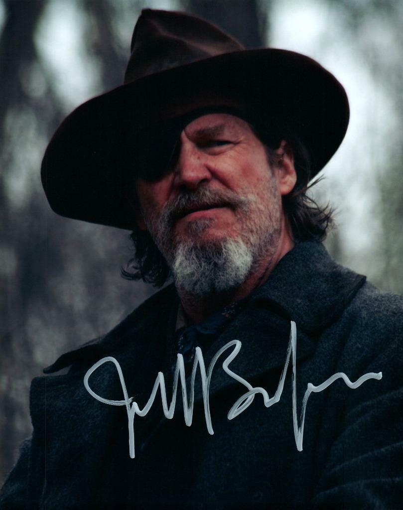 Jeff Bridges signed 8x10 Photo Poster painting autographed Picture Pic and COA