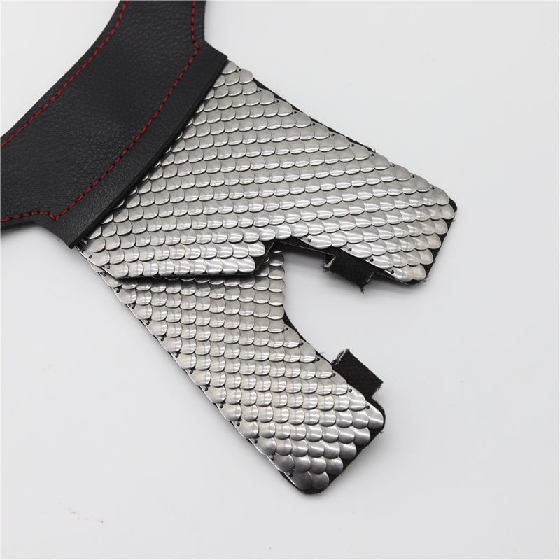 Handmade Dragon Scale Kevlar Protective Glove For Slingshot Shooting