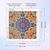 Multistyle Mandala - Peinture Diamant De Forme Sp&eacute;ciale - 30 X 30 CM
