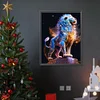 Diamond Painting -DIY Round Drill Starry Lion