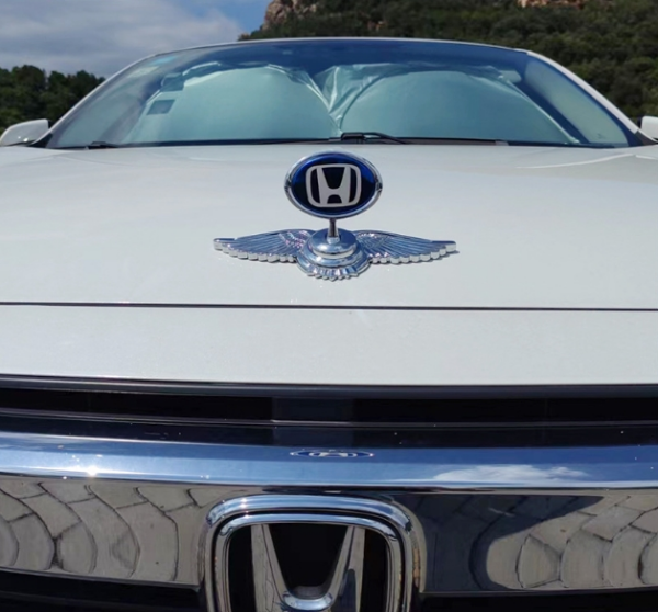 Stainless Steel Metal Car Logo On Car Hood