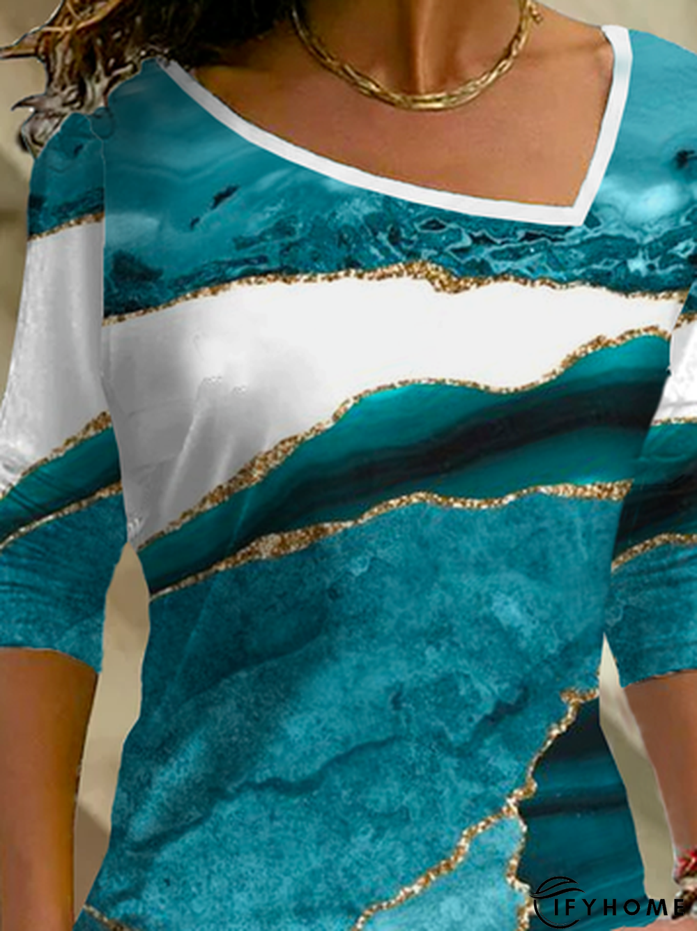 Abstract Casual T-Shirt | IFYHOME