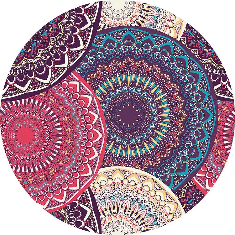 Mandala - - Circle Tapestry - 1.5M