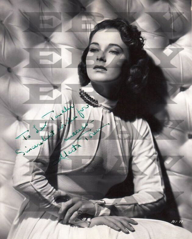 Marla Toren Vintage Autographed Signed 8x10 Photo Poster painting Reprint