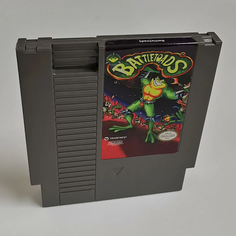 Battletoads For Nintendo NES - 8 Bit Game Cartridge