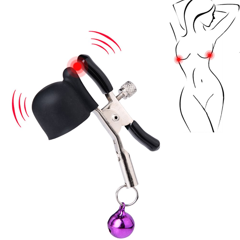 Bell Breast Clip Nipple Stimulation Sex Toy For Adults