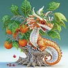 2Pack Dragon Snake-Crystal Rhinestone Diamond Painting(30x30cm)