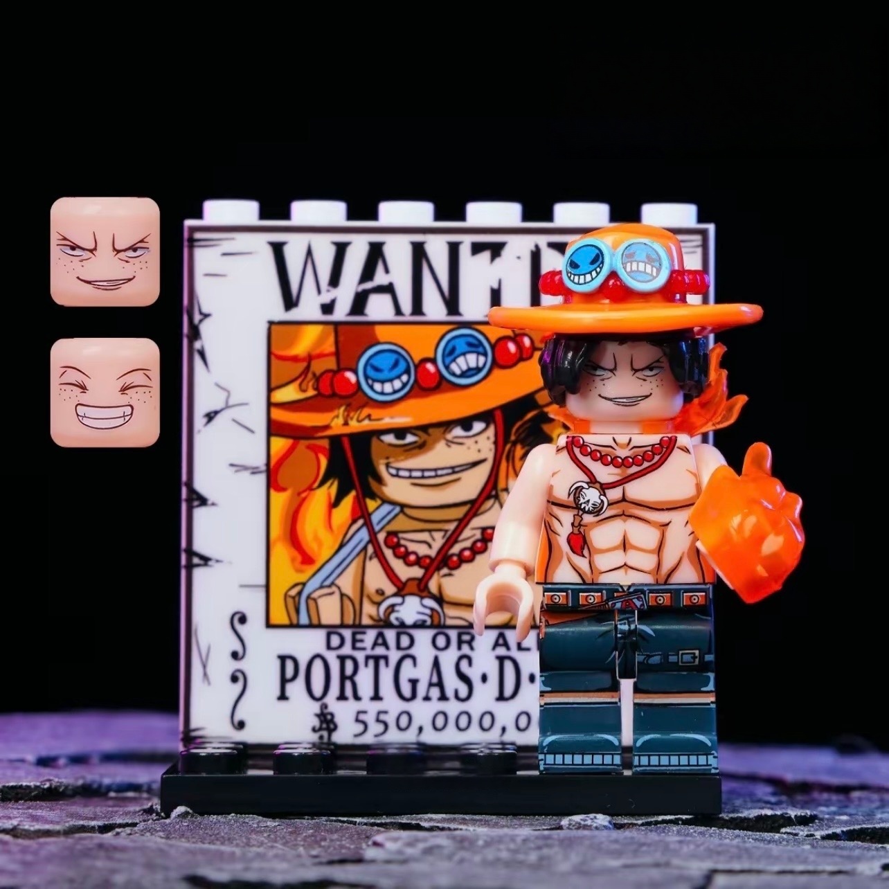 One Piece Luffy Minifigure Collection - Gear 5, Wano Country, Straw Hat Crew & More Building Blocks Set