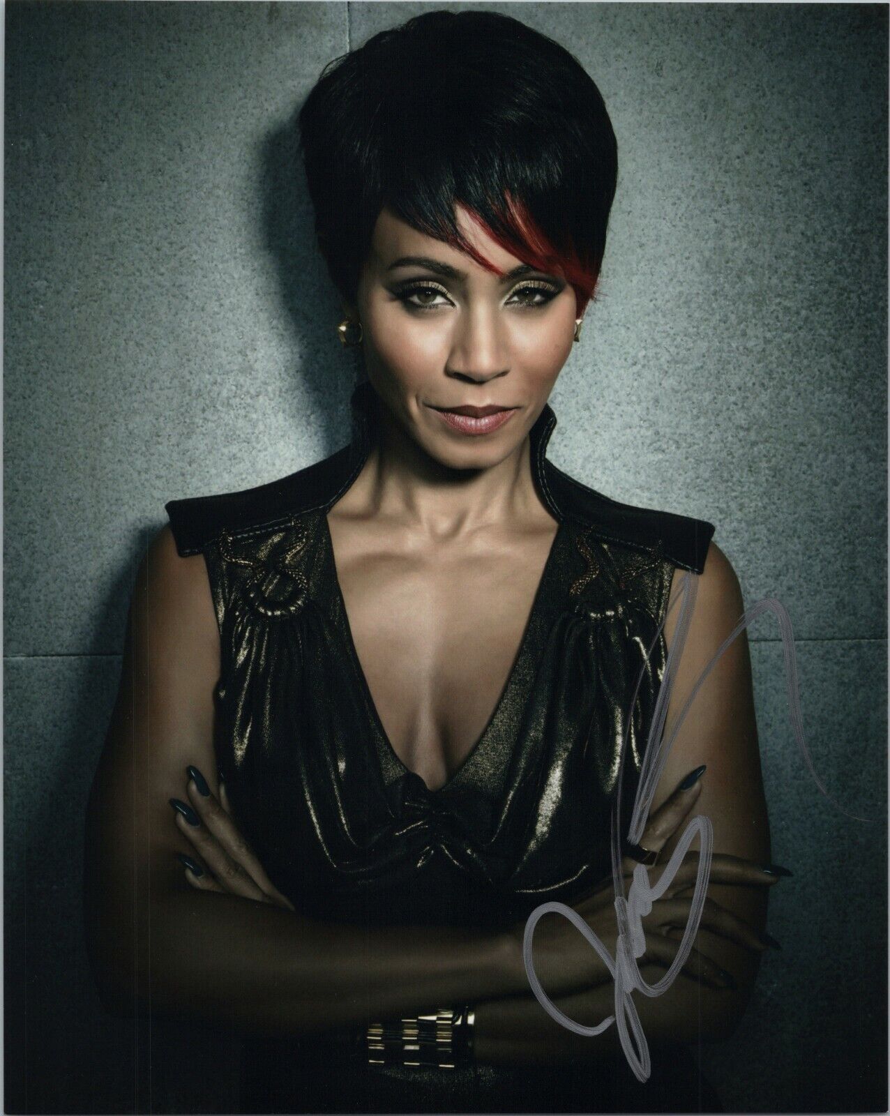 ~~ JADA PINKETT SMITH Authentic Hand-Signed GOTHAM