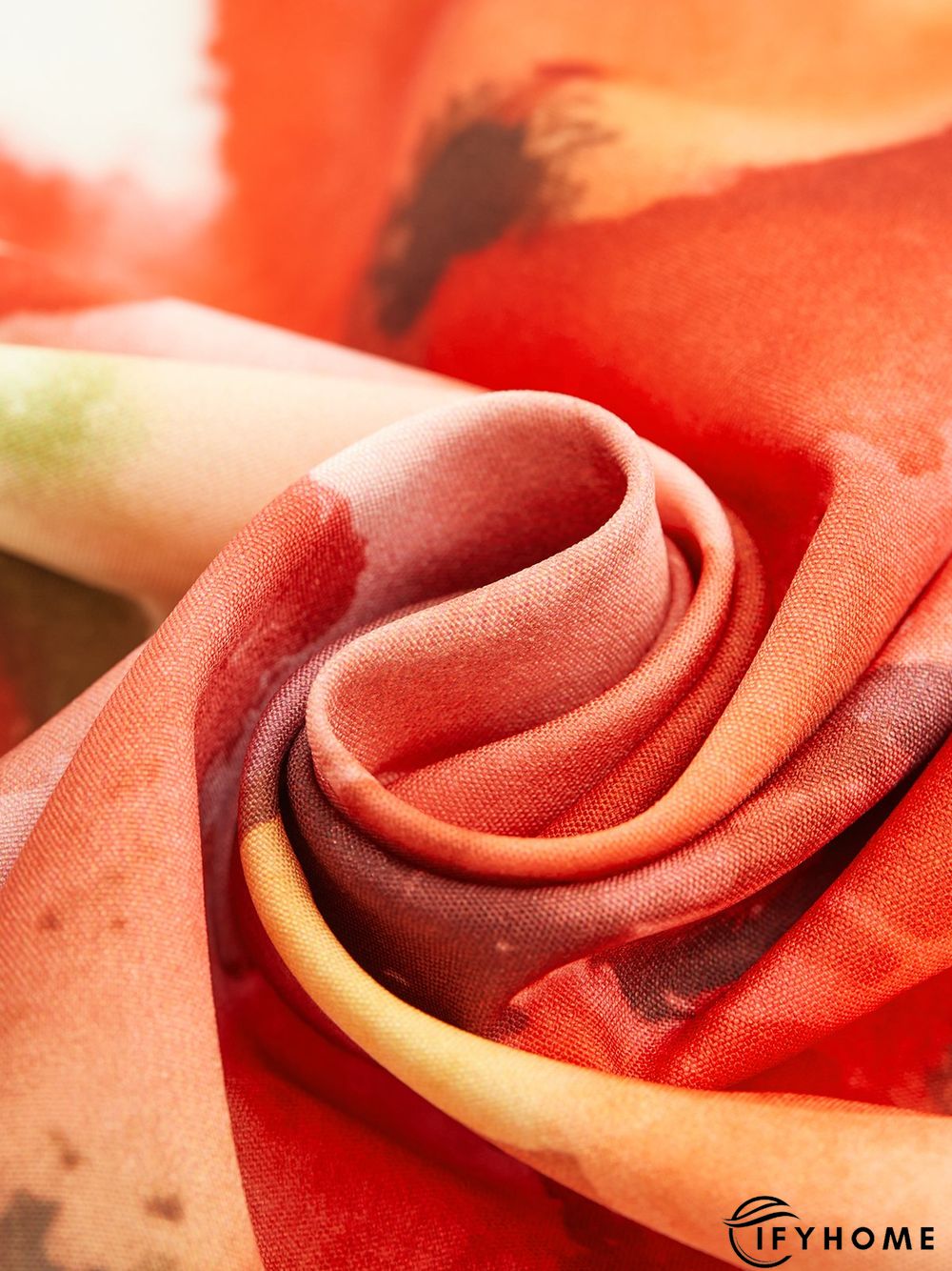 Floral Short Sleeve V Neck Printed Tunic Top | IFYHOME