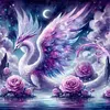 Dragon-14CT Stamped Cross Stitch 45*45cm tapestrymarket