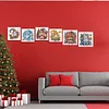 (US Only)6pcs Xmas Gnome - Diamond Painting - Partial Special Shaped Drill (Canvas|30*30cm)