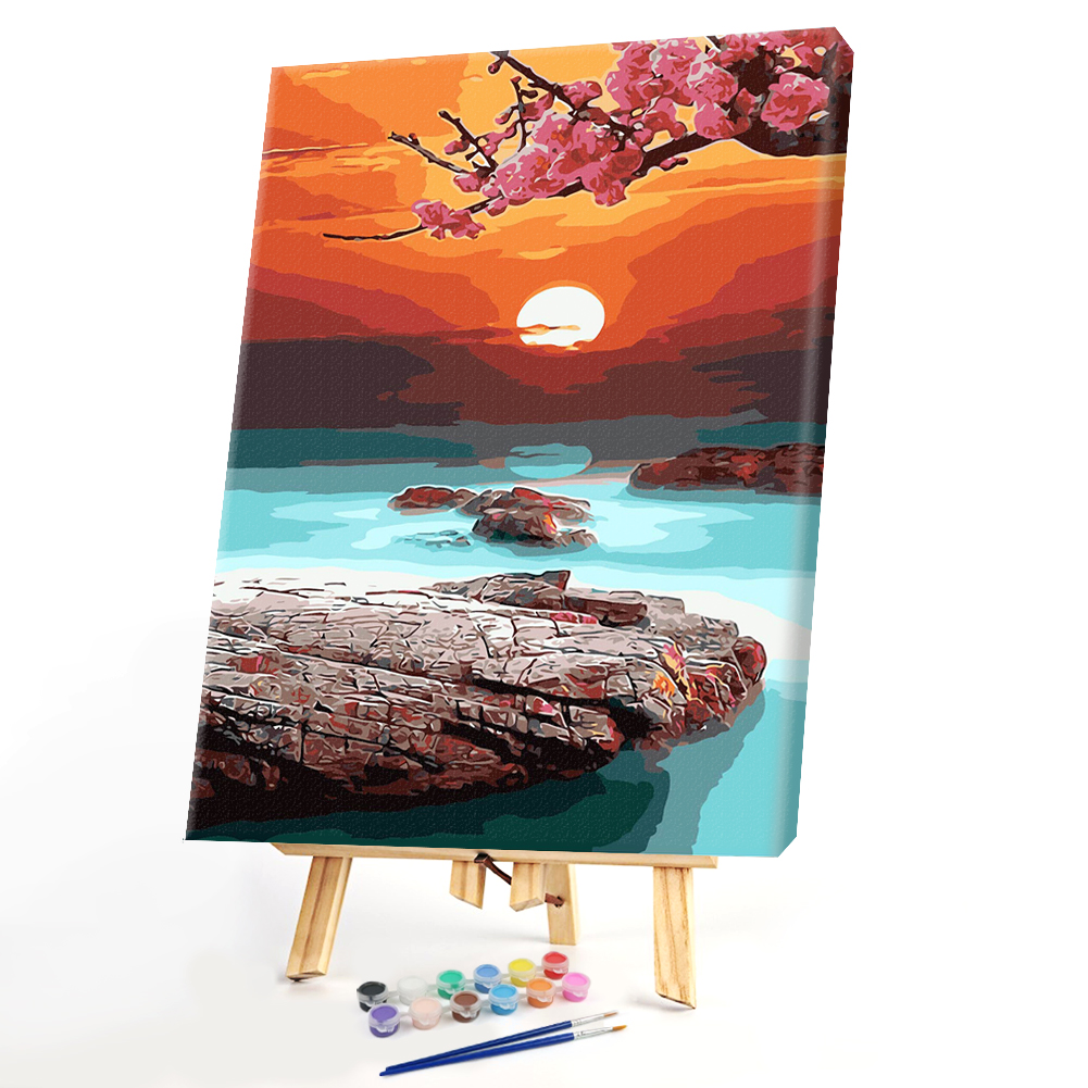 

40*50CM Paint By Numbers-Sunrise, 501 Original