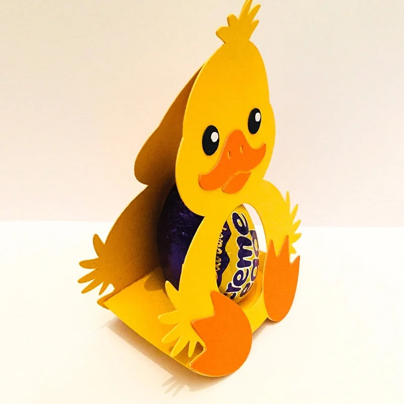 TOP EXPRESSION New Dies Easter Holder Cutting Dies Stencils Scrapbooking Embossing DIY Crafts Paper Cards Decor Metal Dies Cut