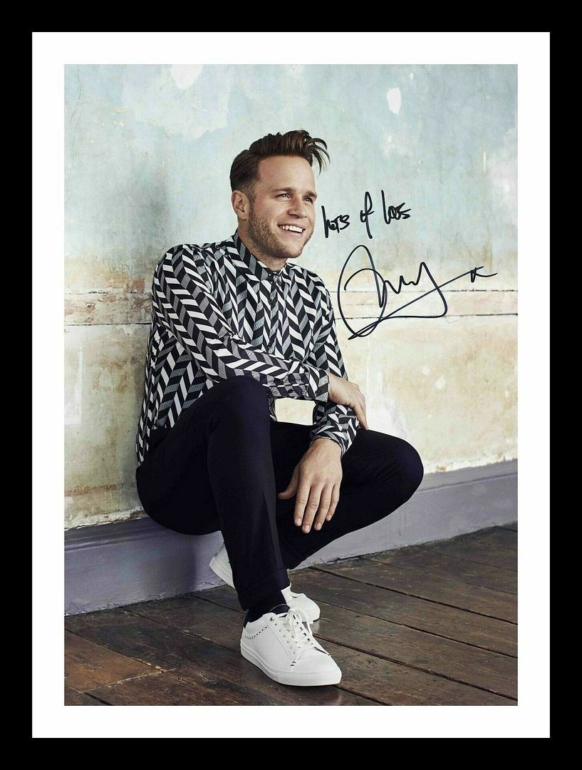 Olly Murs Autograph Signed & Framed Photo Poster painting 6