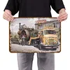 British trucks - Vintage Metal Signs(16*12Inch) - Vehicle