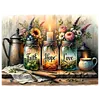 Foi espoir amour - perceuse ronde peinture diamant - 40*30cm